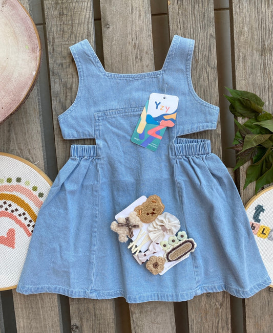 Denim dress