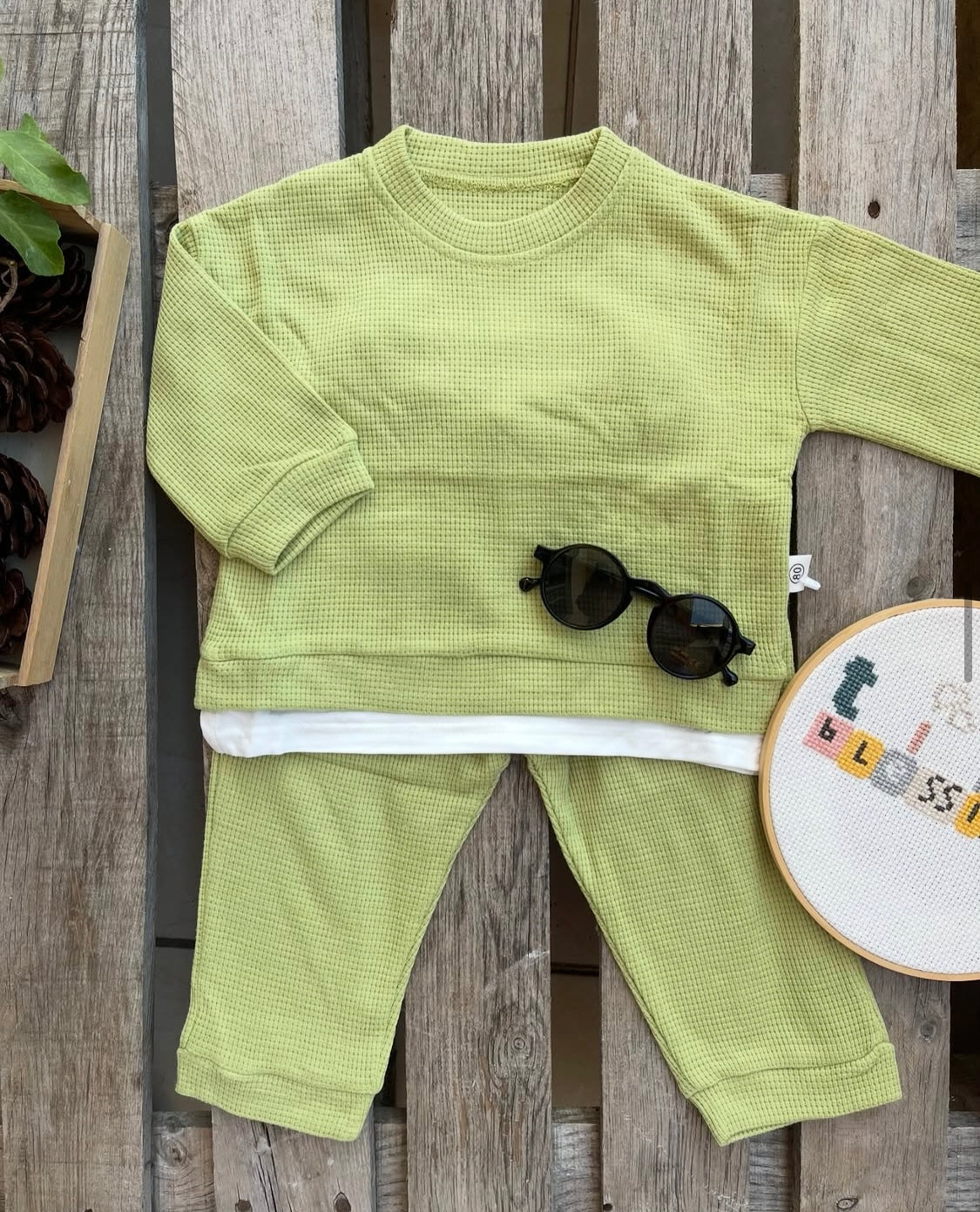 Green autumn set