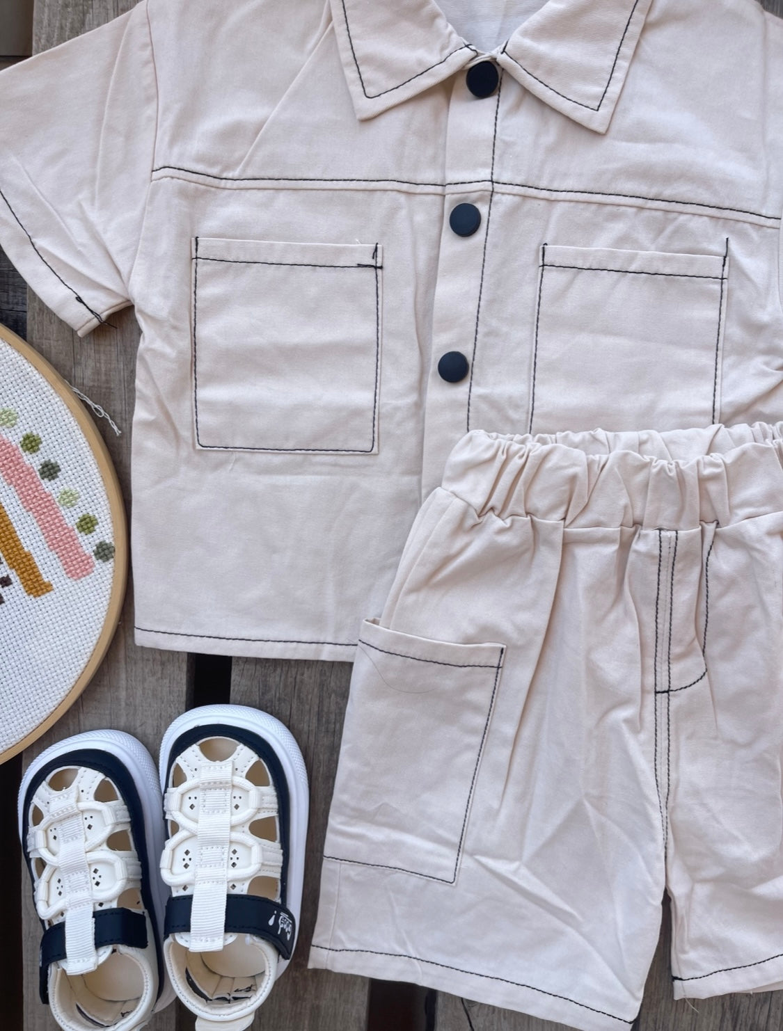 Beige set