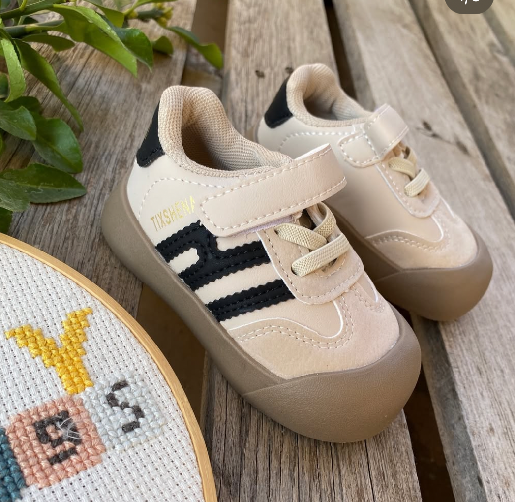 Beige shoes