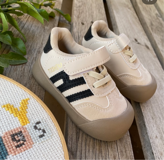Beige shoes