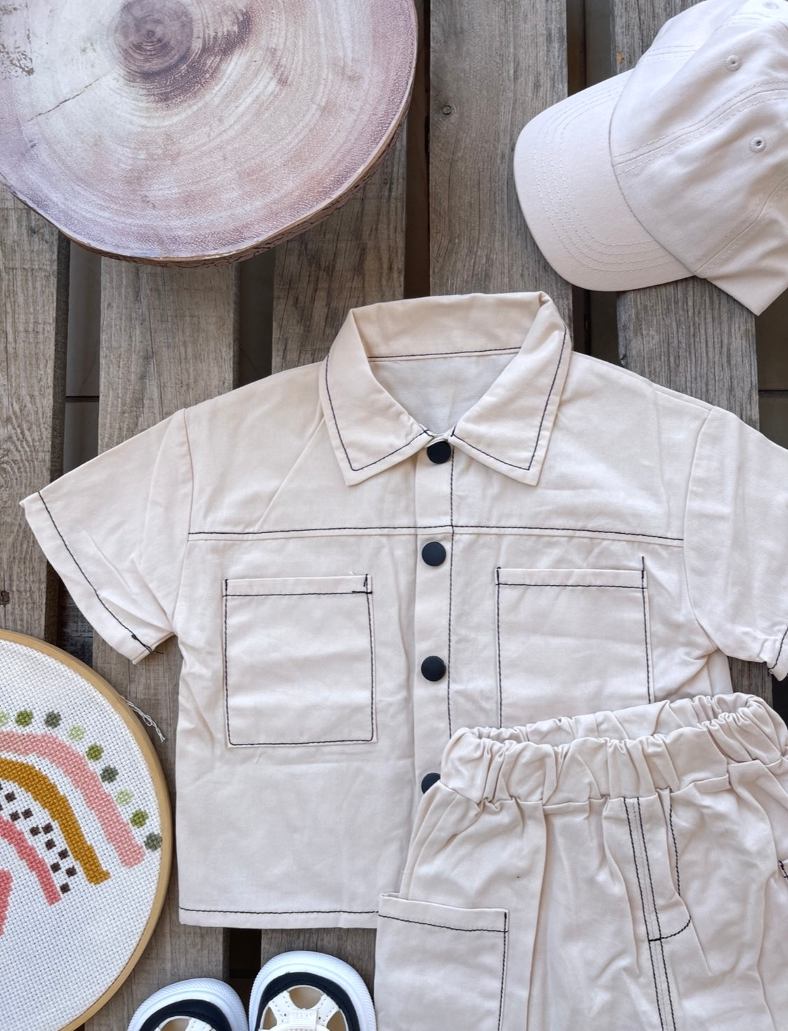 Beige set
