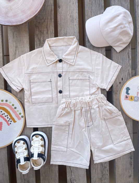 Beige set
