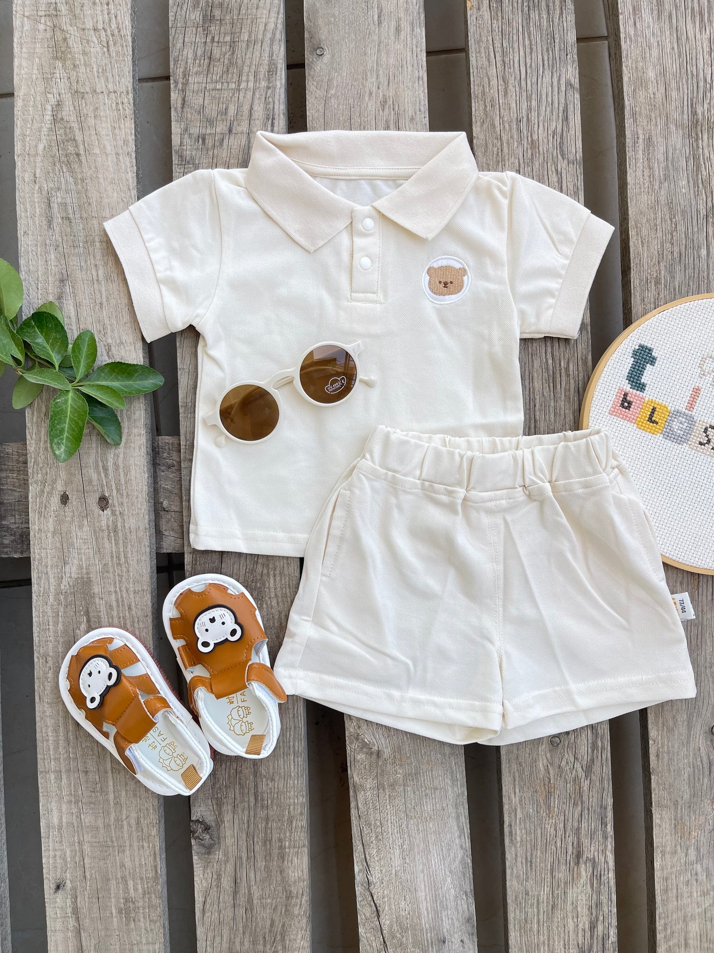 bear polo set