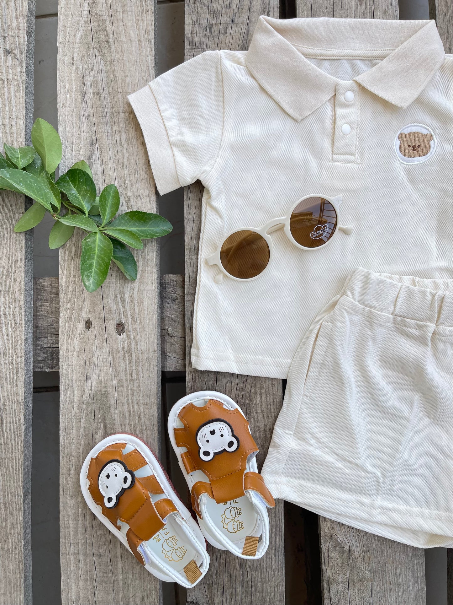 bear polo set
