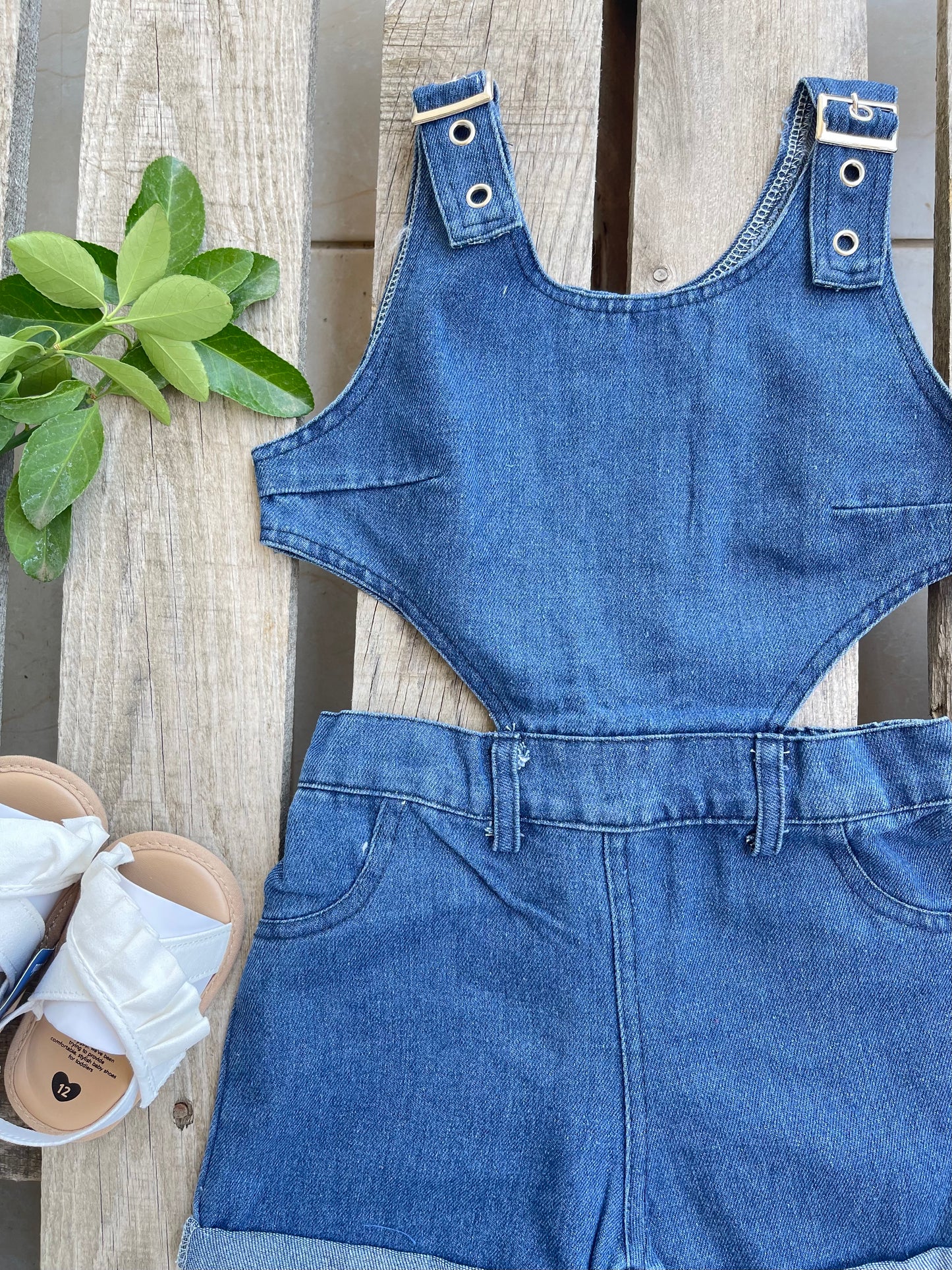 denim jumpsuit