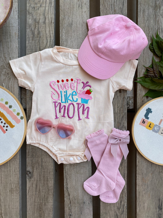 sweet like mom romper
